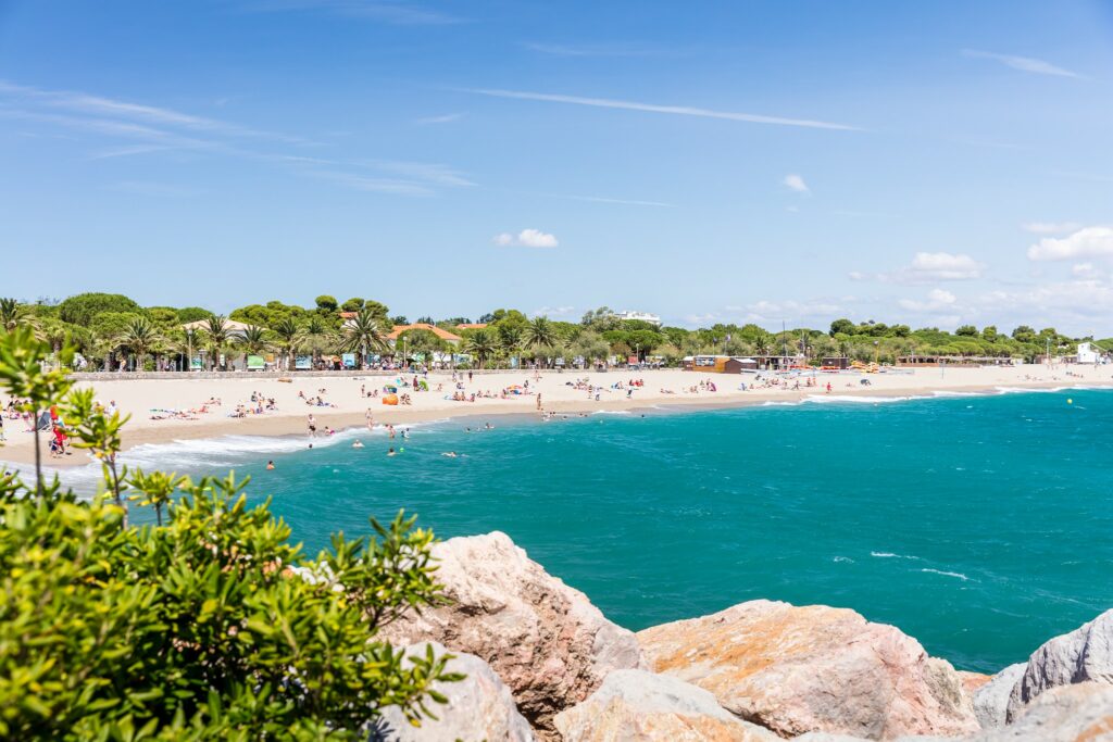 plage d'Argeles sur mer