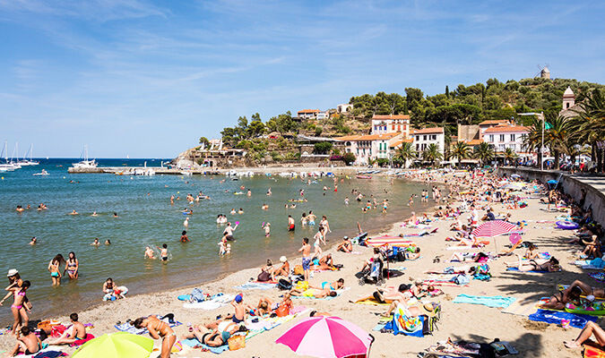 plage des pyrénées orientales